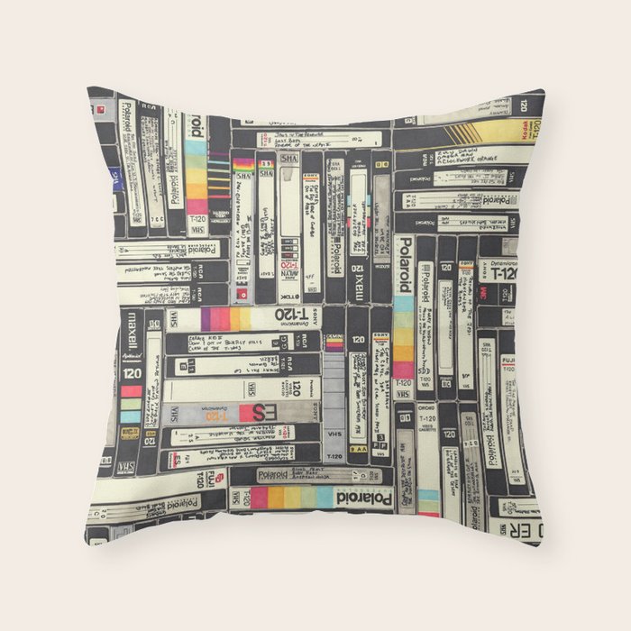 VHS Throw Pillow Gallery Image 6
