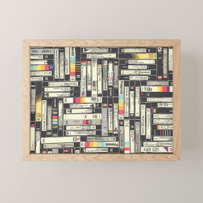 VHS Mini Art Print Gallery Image 1