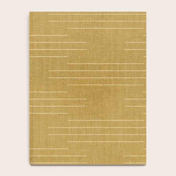 Minimalist, Boho, Line Art in Yellow Notebook Gallery Image 4
