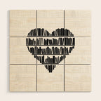 Book Lover II Wood Wall Art Gallery Image 1