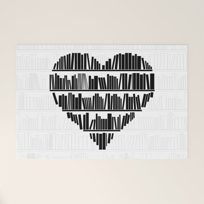 Book Lover II Welcome Mat Gallery Image 1