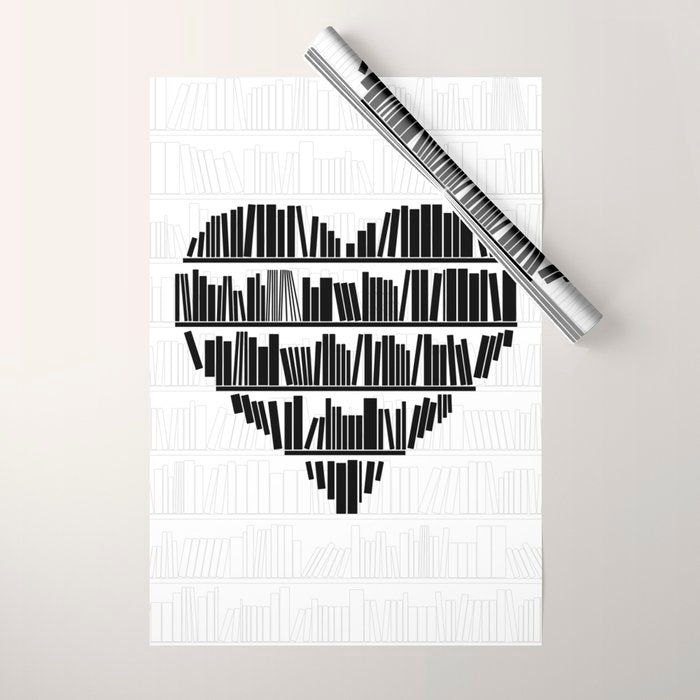 Book Lover II Wrapping Paper Gallery Image 1
