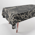 Minimal Sea Life 1 Tablecloth Gallery Image 1
