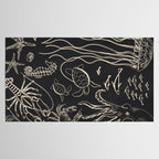 Minimal Sea Life 1 Tablecloth Gallery Image 2