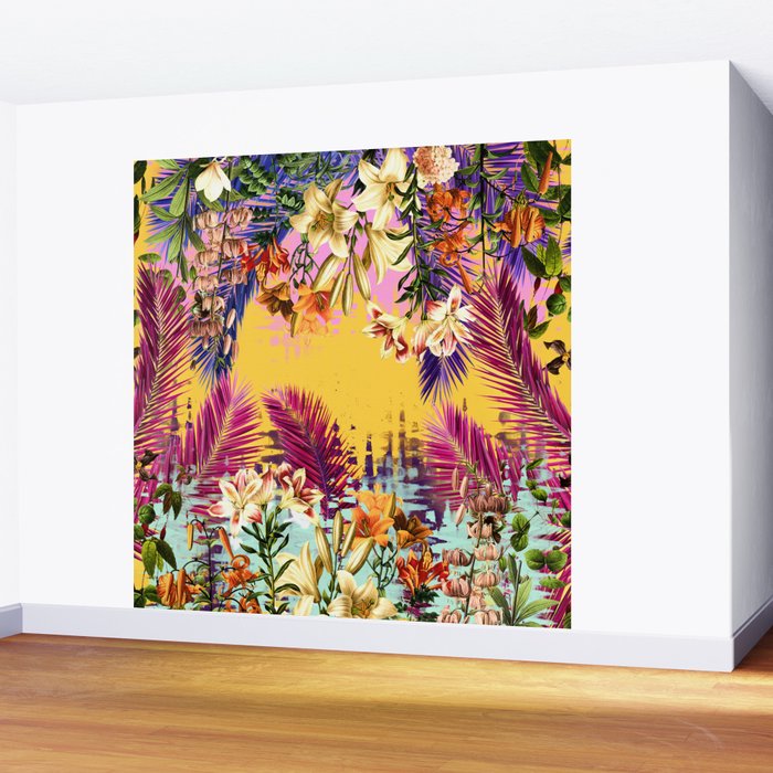 Tropical Time Wall Mural Gallery Image 2