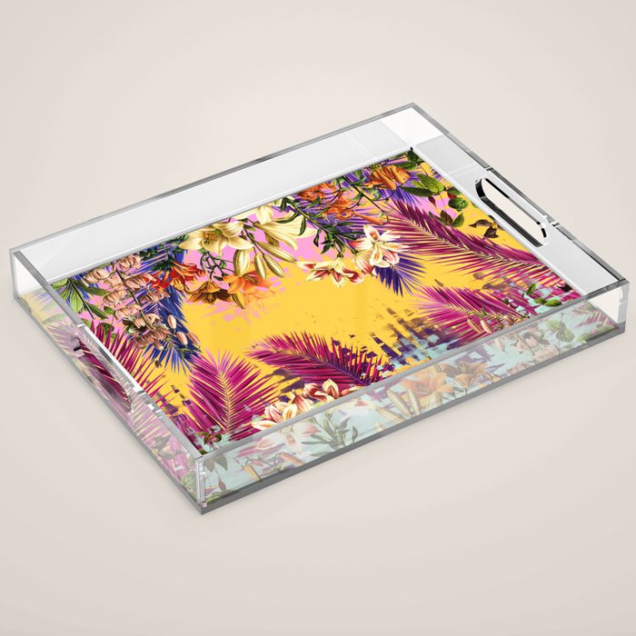 Tropical Time Acrylic Tray Gallery Image 1