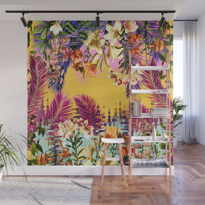 Tropical Time Wall Mural Gallery Image 1