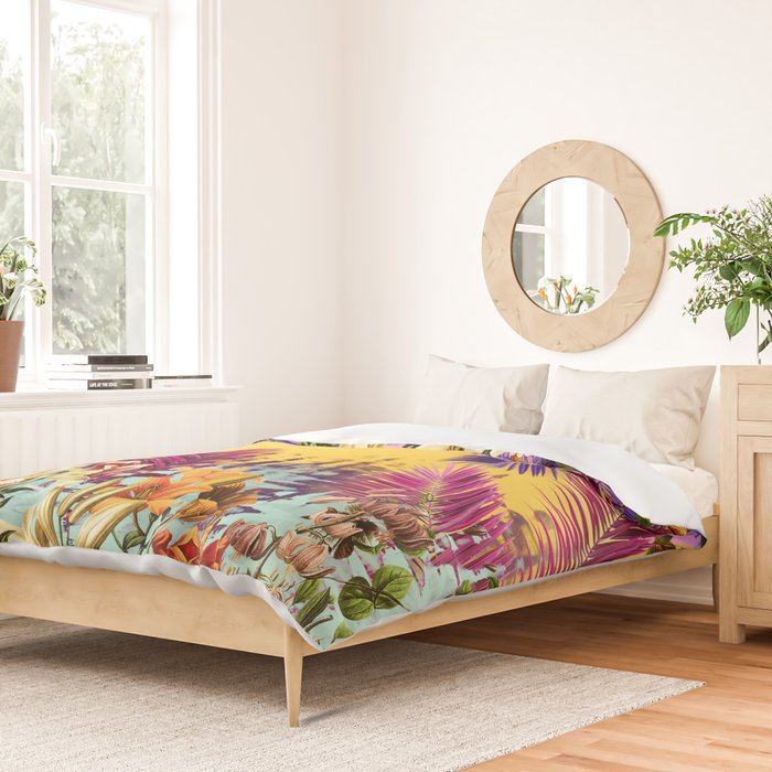 Tropical Time Duvet Cover Gallery Image 2