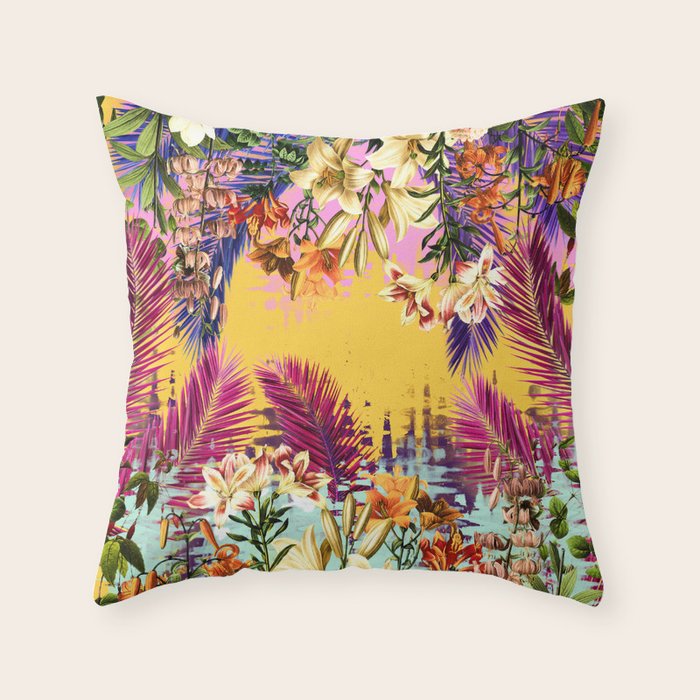 Tropical Time Throw Pillow Gallery Image 6