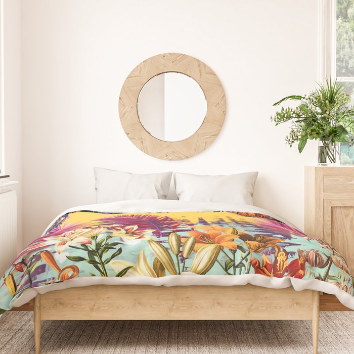 Tropical Time Duvet Cover Gallery Image 3