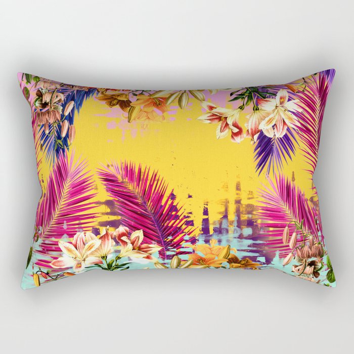 Tropical Time Rectangular Pillow Gallery Image 1