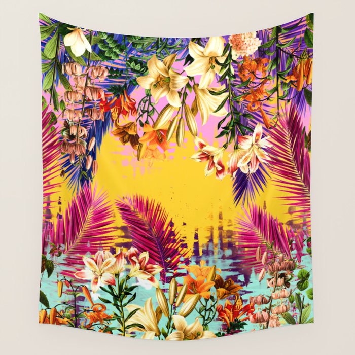 Tropical Time Wall Tapestry Gallery Image 4