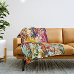 Tropical Time Throw Blanket Gallery Image 1
