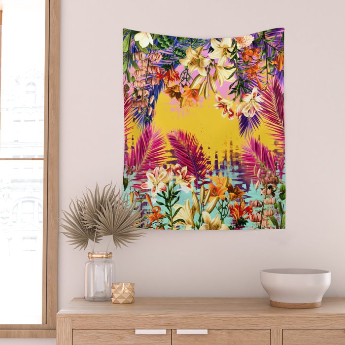Tropical Time Wall Tapestry Gallery Image 2