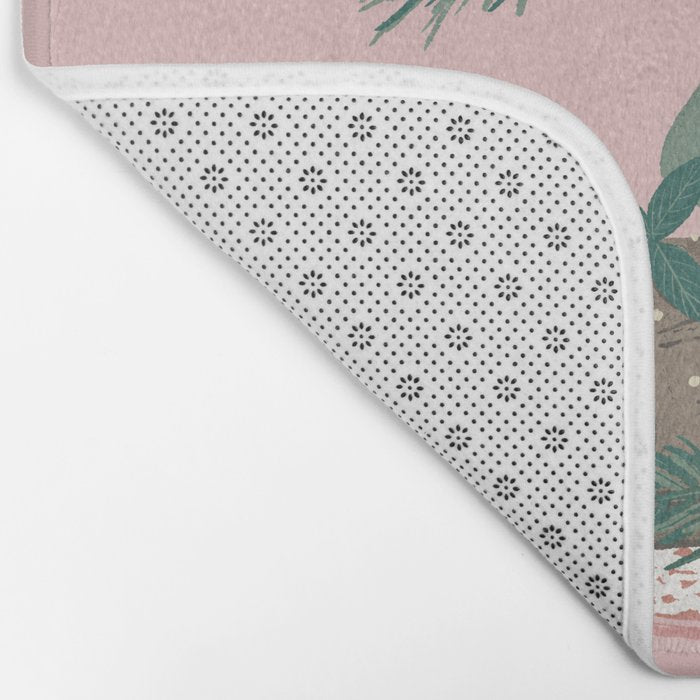 Frog on a Log with a Nog Bath Mat Gallery Image 2