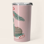 Frog on a Log with a Nog Travel Mug Gallery Image 2