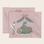 Frog on a Log with a Nog Placemat Gallery Image 1