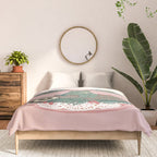 Frog on a Log with a Nog Comforter Gallery Image 3