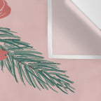 Frog on a Log with a Nog Wall Tapestry Gallery Image 3