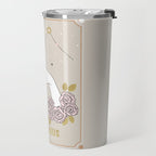 Aquarius Zodiac Sign Travel Mug Gallery Image 2