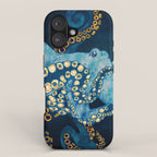 Metallic Octopus VII iPhone Case Gallery Image 1