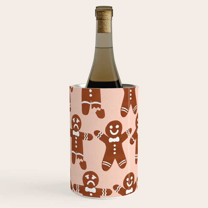 Gingerbread Men - Blush Palette Wine Chiller Gallery Image 1