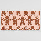Gingerbread Men - Blush Palette Desk Mat Gallery Image 3