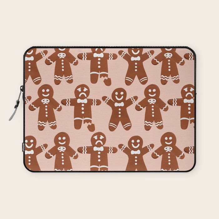 Gingerbread Men - Blush Palette Laptop Sleeve Gallery Image 1