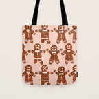Gingerbread Men - Blush Palette Tote Bag Gallery Image 1
