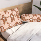 Gingerbread Men - Blush Palette Pillow Sham Gallery Image 2