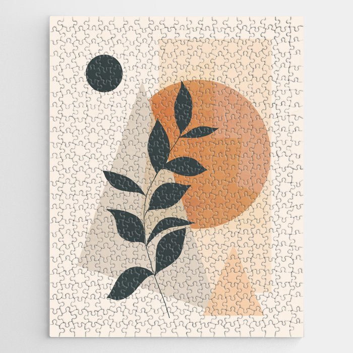 Abstract Art /Minimal Plant 16 Jigsaw Puzzle Gallery Image 1