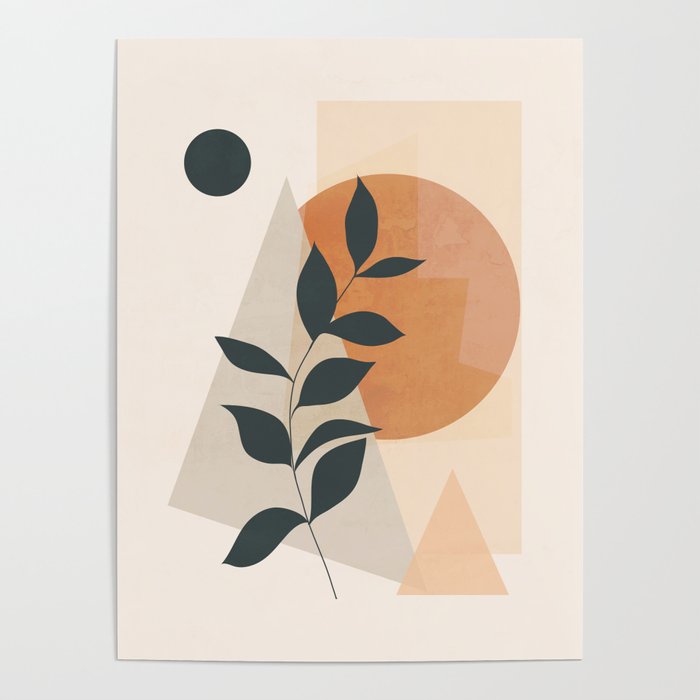 Abstract Art /Minimal Plant 16 Poster Gallery Image 1