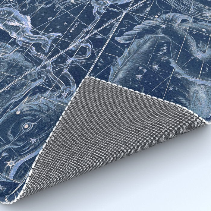 Pisces sky star map Rug Gallery Image 4