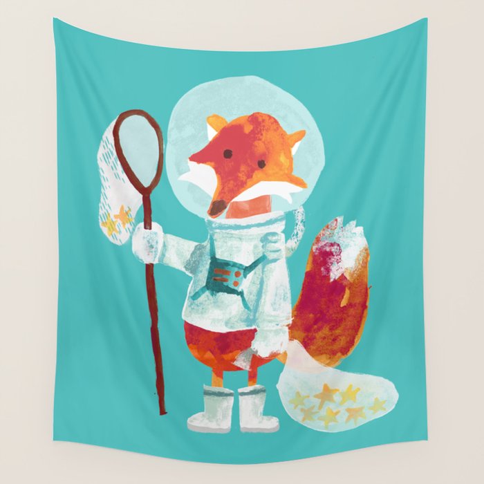 Catch the falling stars Wall Tapestry Gallery Image 1