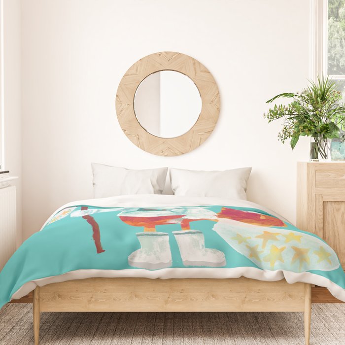 Catch the falling stars Duvet Cover Gallery Image 3