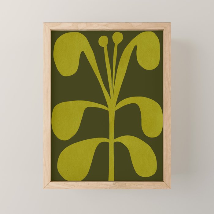 Abstract-botanical 15 Mini Art Print Gallery Image 1