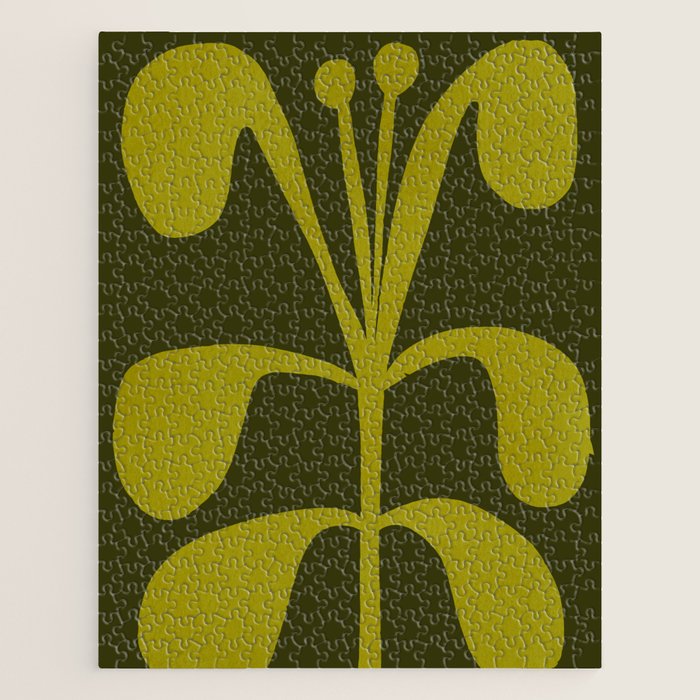 Abstract-botanical 15 Jigsaw Puzzle Gallery Image 1