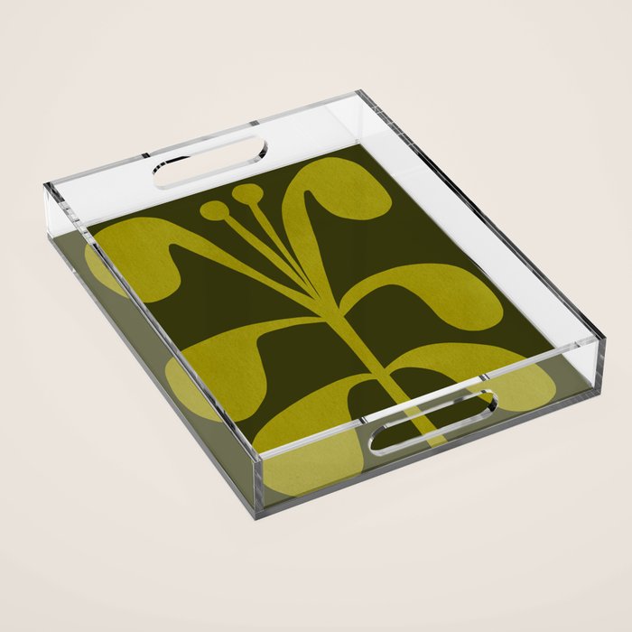 Abstract-botanical 15 Acrylic Tray Gallery Image 1