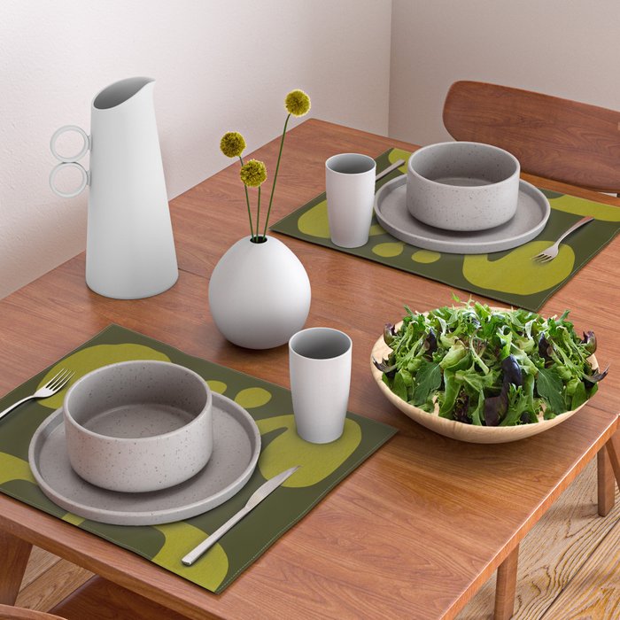 Abstract-botanical 15 Placemat Gallery Image 2