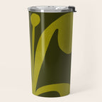 Abstract-botanical 15 Travel Mug Gallery Image 2