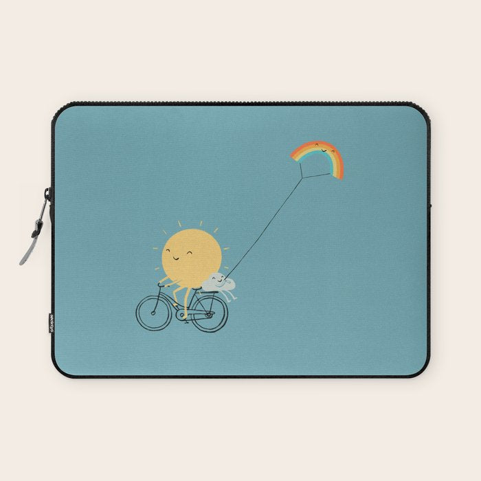 Rainbow Kite Laptop Sleeve Gallery Image 1