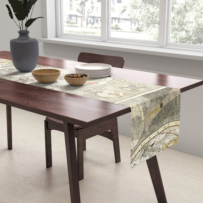 Star map of the Southern Starry Sky Table Runner Gallery Image 2