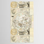 Star map of the Southern Starry Sky Tablecloth Gallery Image 2