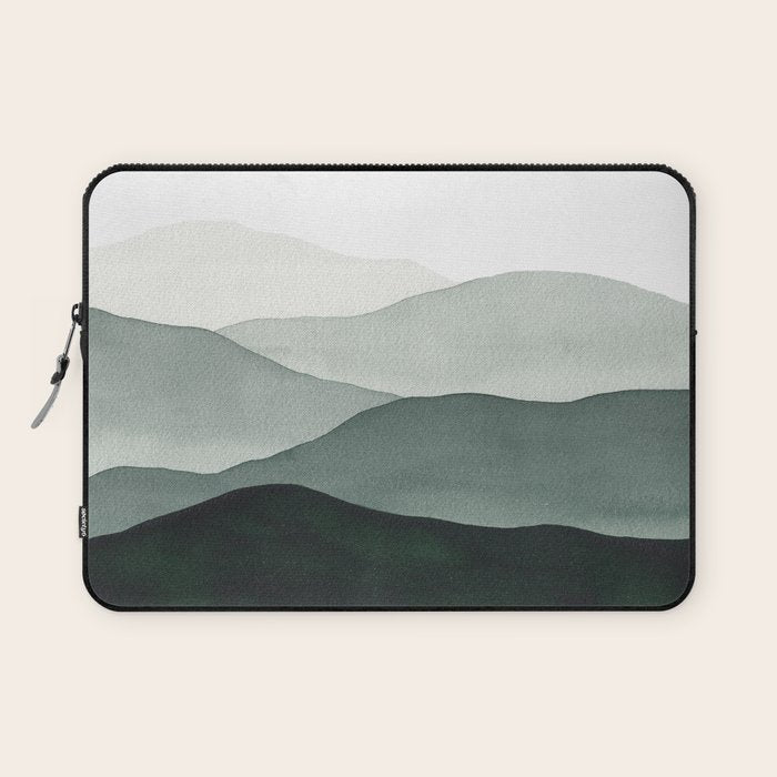 Green Mountains Laptop Sleeve Gallery Image 1