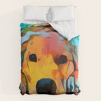 Golden Retriever 4 Duvet Cover Gallery Image 6