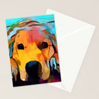 Golden Retriever 4 Stationery Card Gallery Image 2