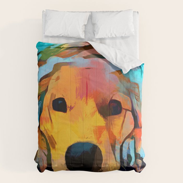 Golden Retriever 4 Comforter Gallery Image 6