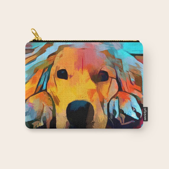 Golden Retriever 4 Carry All Pouch Gallery Image 1