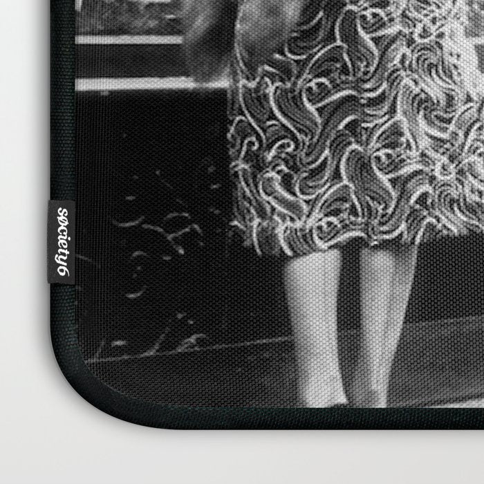 Woman Walking Pet Cheetah in London, 1939 Laptop Sleeve Gallery Image 3