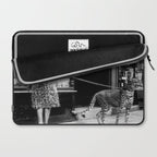 Woman Walking Pet Cheetah in London, 1939 Laptop Sleeve Gallery Image 2